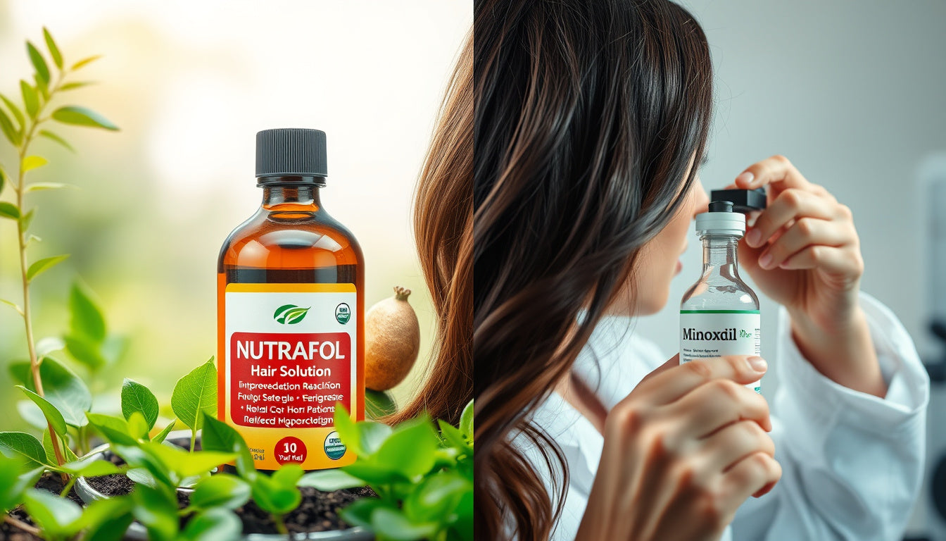 Nutrafol vs. Minoxidil: A Comprehensive Guide to Hair Growth Solutions