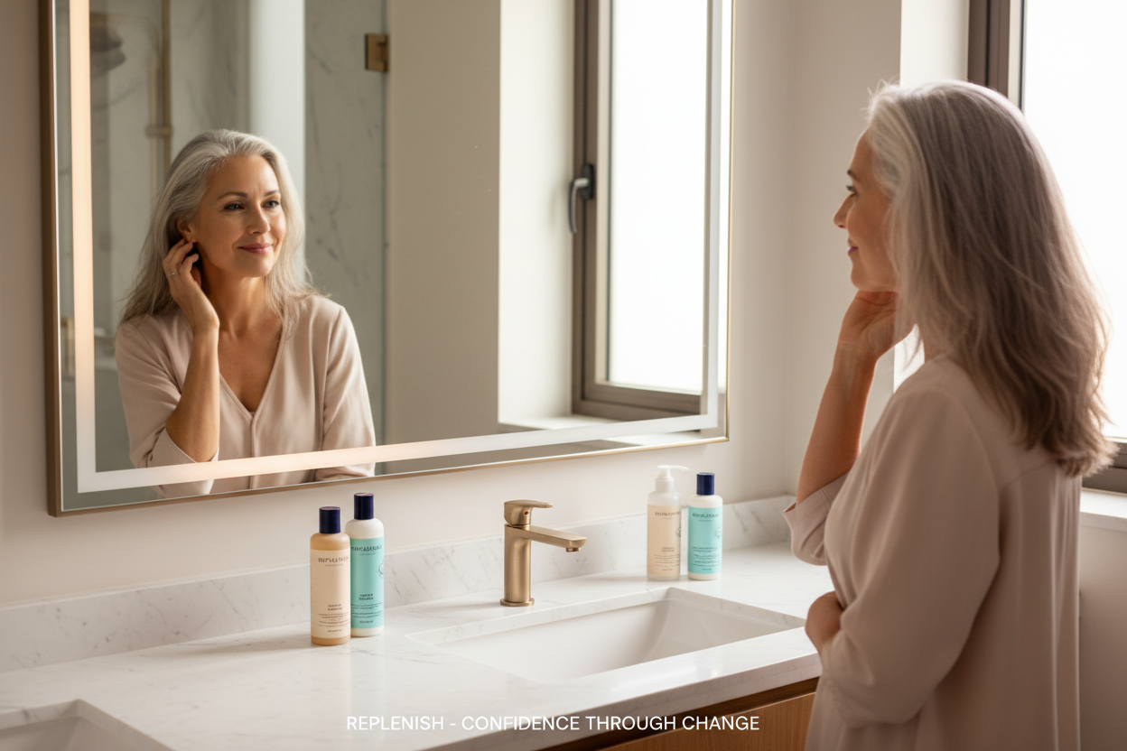 Treating hair loss during menopause