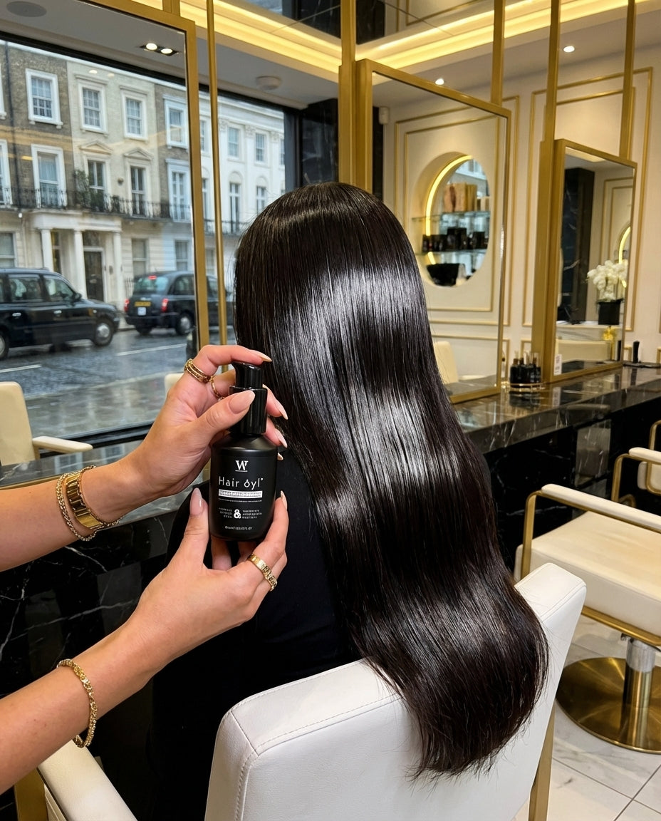 Camellia & Black Castor Hair & Body Oil – Hydration, Shine & Blow-Out Styling