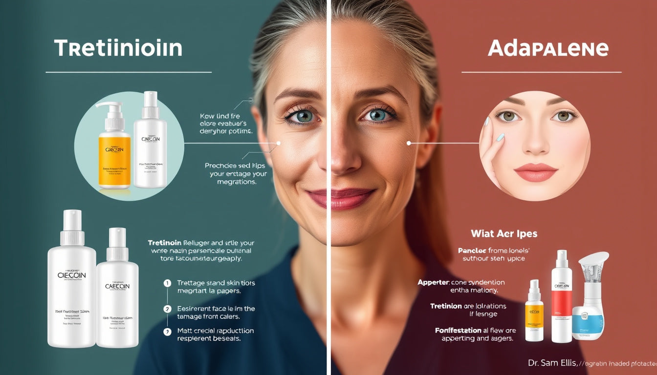 Unlock Perfect Skin: Your Ultimate Guide to Choosing Between Tretinoin and Adapalene with Dr. Sam Ellis!
