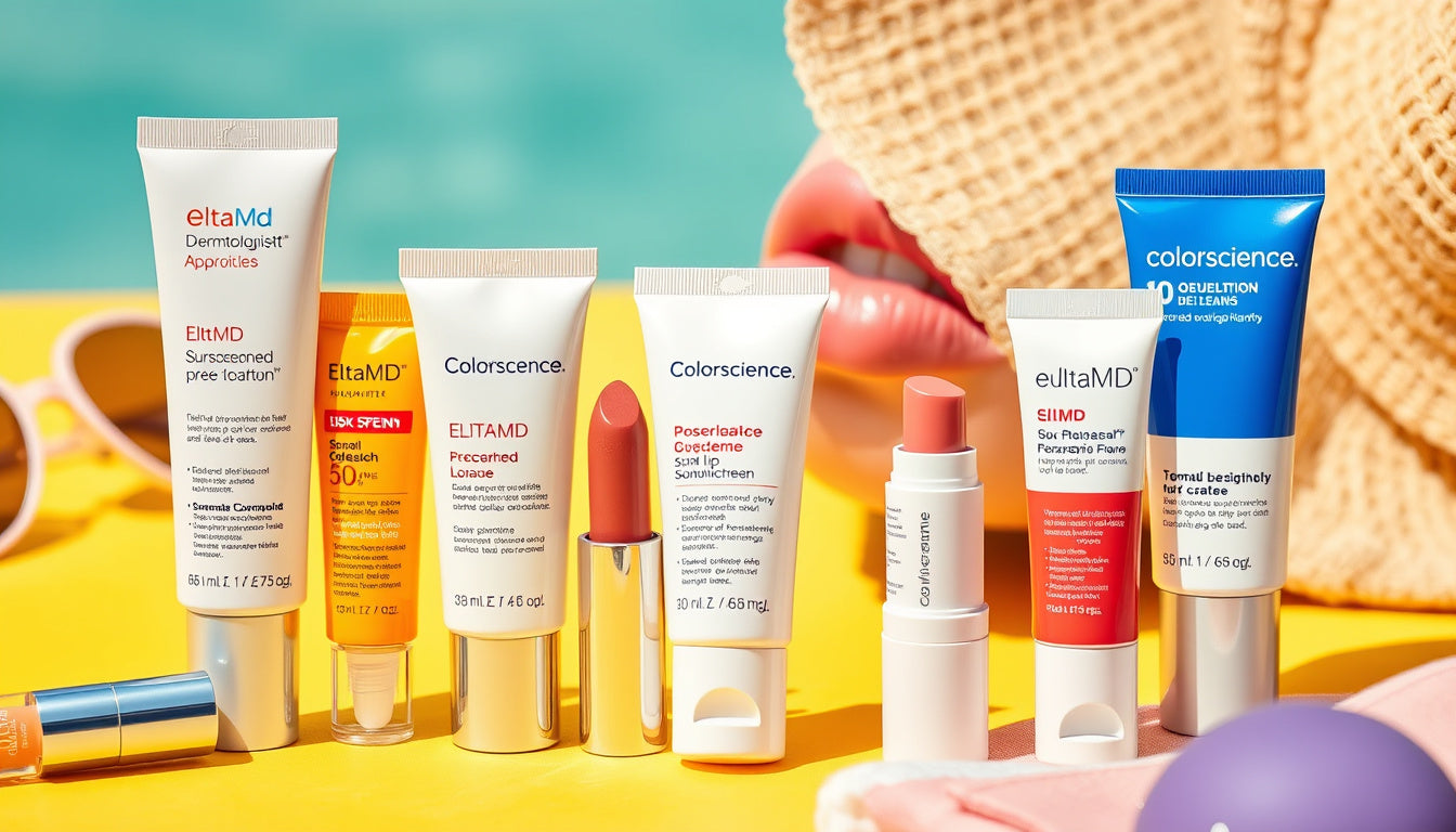 Shield Your Smile: Discover the Top Dermatologist-Approved Lip Sunscreens from EltaMD, Colorescience, and Beyond!