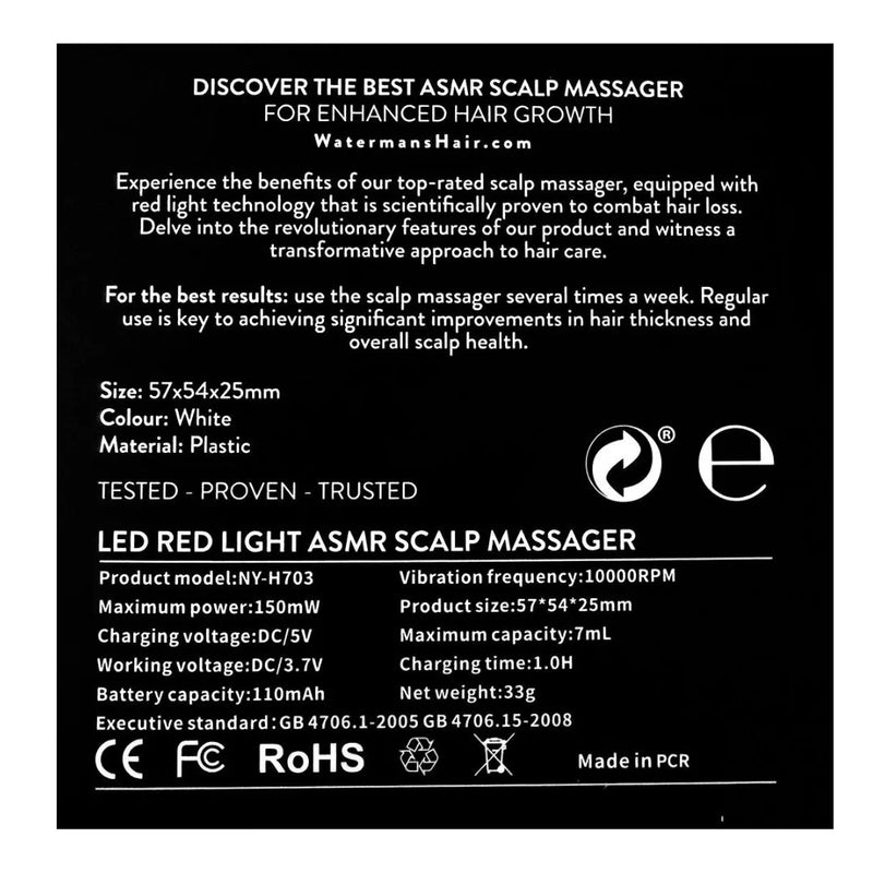 Red Light Mini Scalp Massager for Serum or Oil