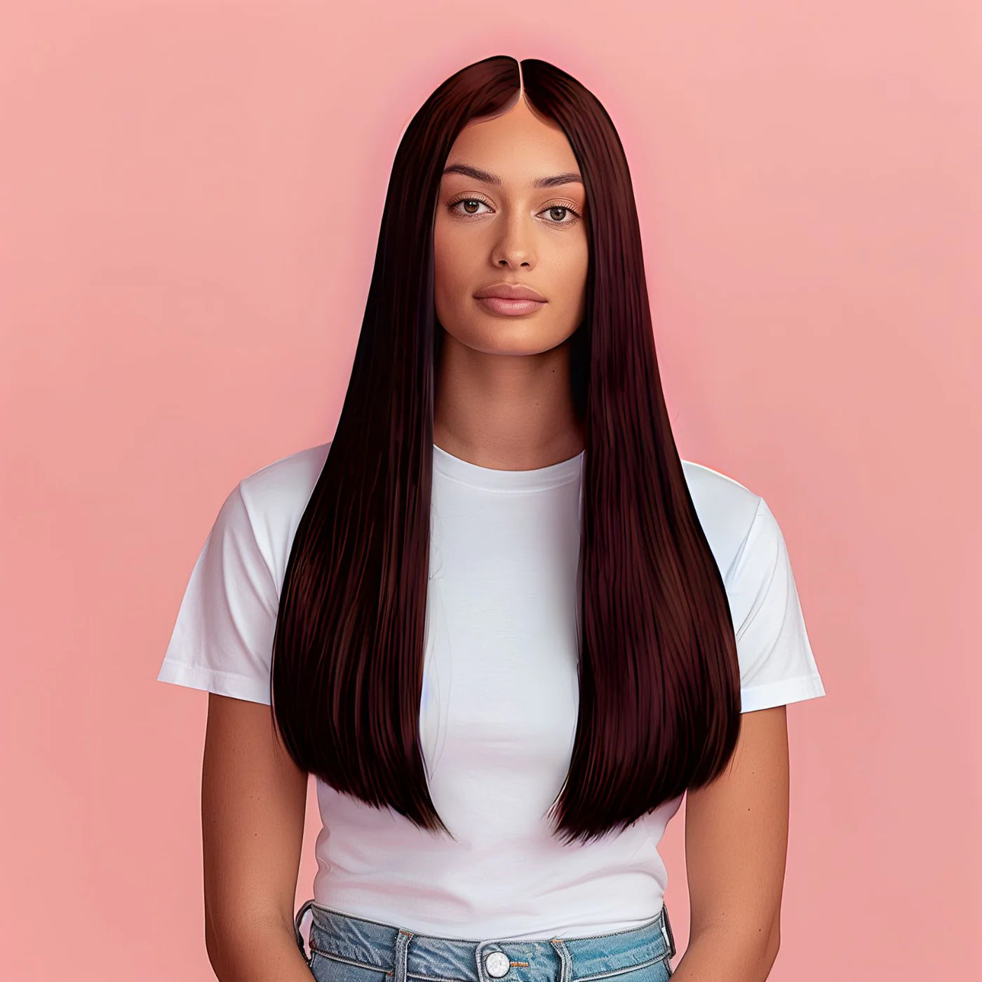 Instahair 高級ヘアウェフト 160g - 20インチ